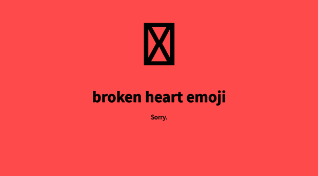 brokenheartemoji.com