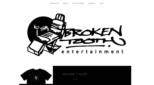 brokentoothentertainment.bigcartel.com