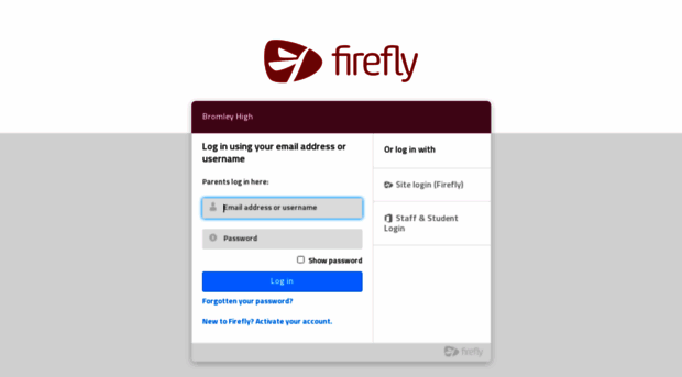 bromleyhigh.fireflycloud.net