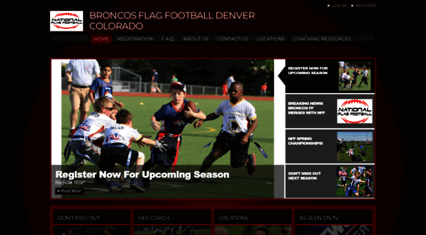 broncosflagfootball.com