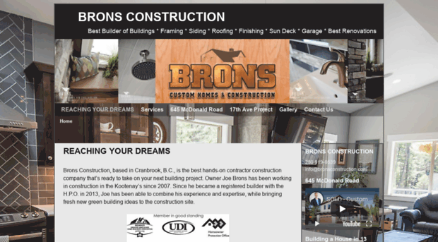 bronsconstruction.com