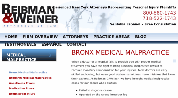 bronxmedicalmalpracticelawyersfirm.com