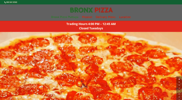 bronxpizzapattaya.com