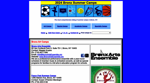 bronxsummercamps.com