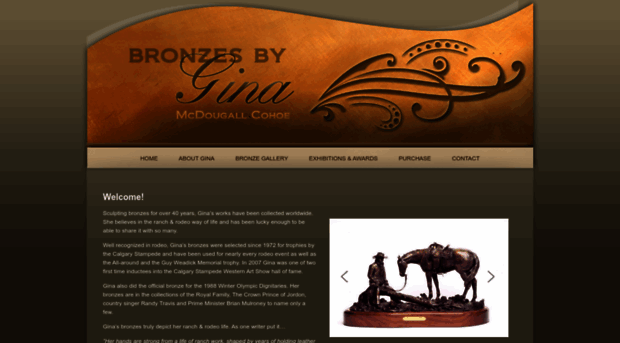 bronzesbygina.com