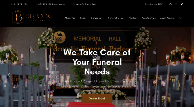 broodiefuneral.co.za