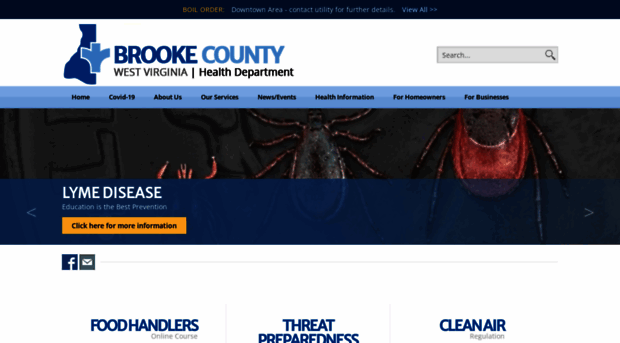 brookecountyhealthdepartment.com