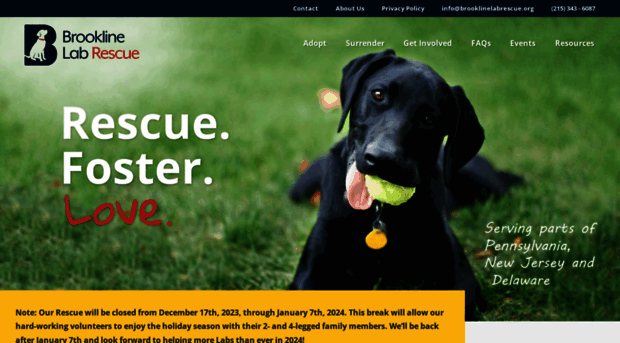 brooklinelabrescue.org