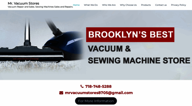 brooklynvacuumcleanersandsewingmachines.com