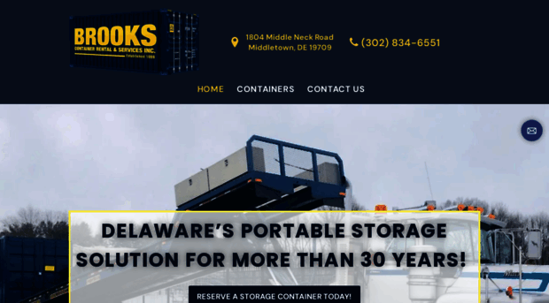 brookscontainerrental.com