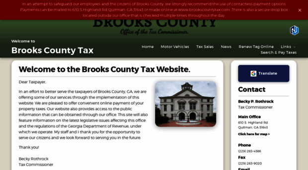 brookscountytax.com