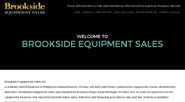 brooksideequipment.com