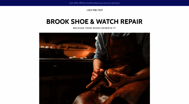 brooksshoerepair.com