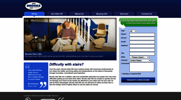 brooksstairlifts.com