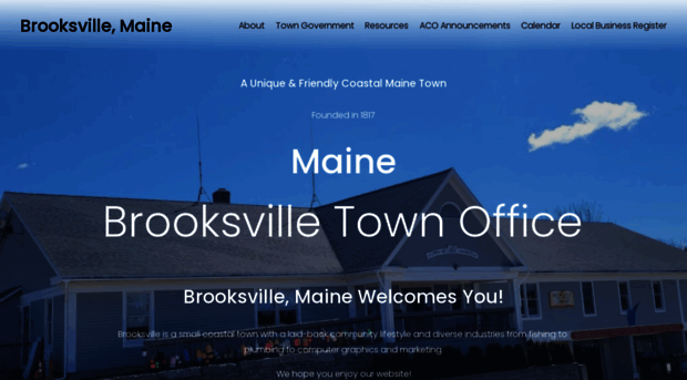 brooksvillemaine.org