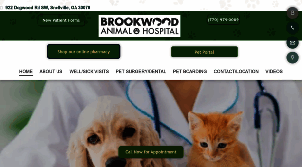 brookwoodanimal.com