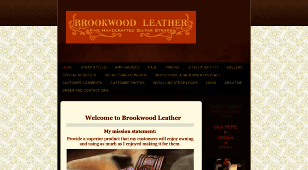 brookwoodleather.com