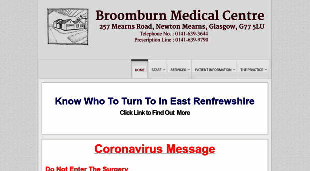 broomburnmedicalcentre.co.uk