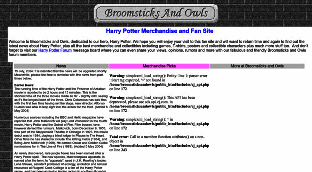 broomsticksandowls.com