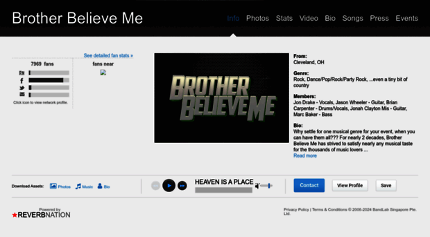 brotherbelieveme.com