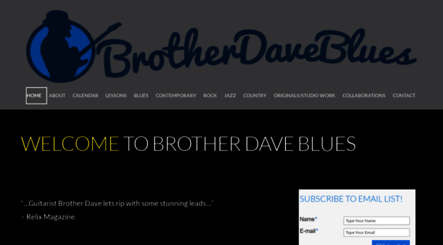 brotherdaveblues.com