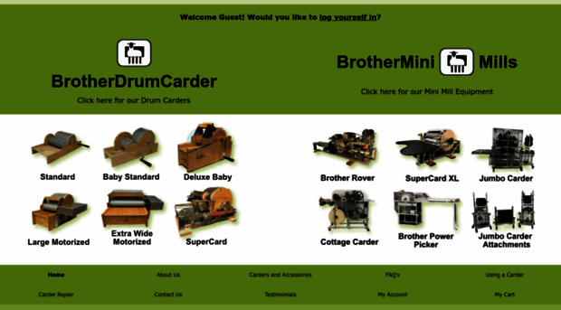 brotherdrumcarder.com