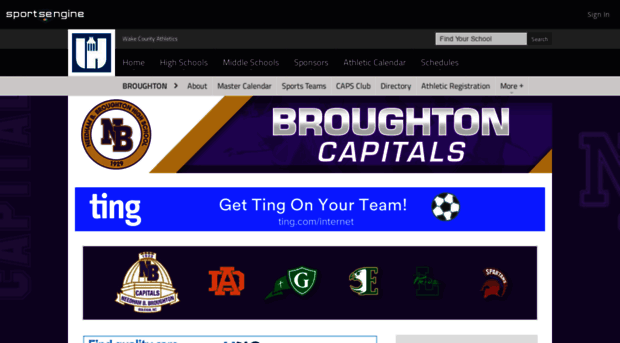 broughtonathletics.com