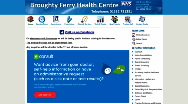 broughtyferryhealthcentre.co.uk