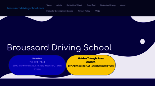 broussarddrivingschool.com