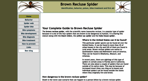 brown-recluse-spiders.net