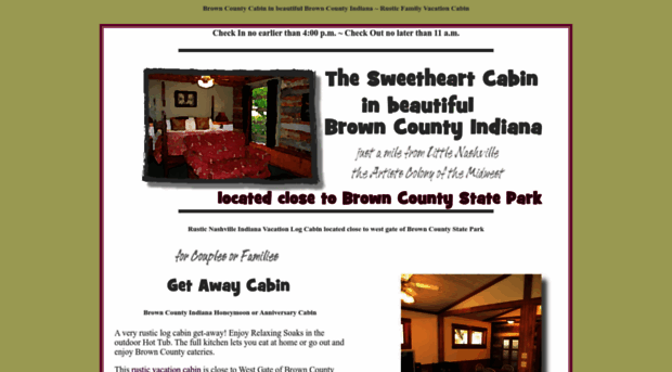 browncountycabin.com