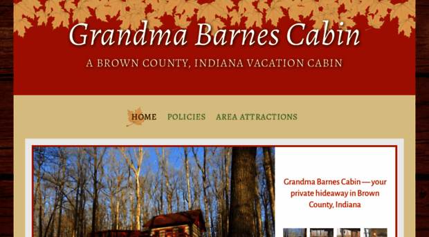 browncountycabins.com