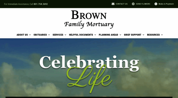 brownfamilymortuary.com