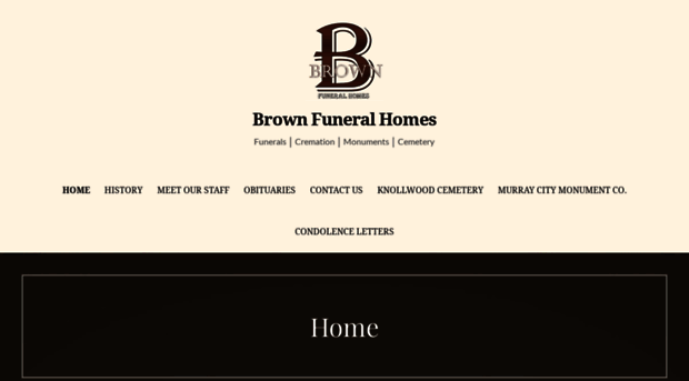 brownfuneralservice.net