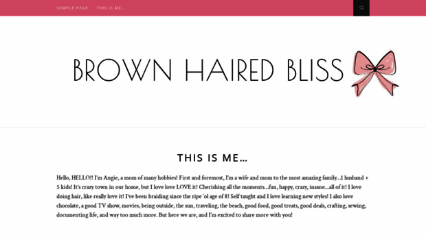 brownhairedbliss.com