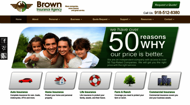 browninsuranceagency.net