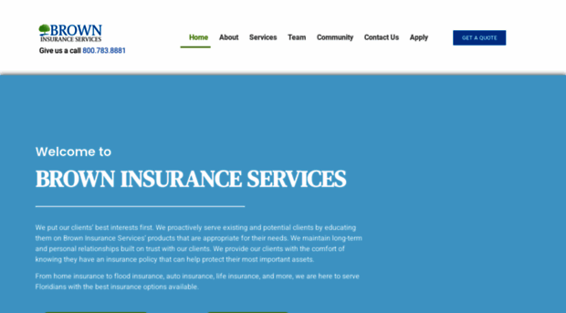 browninsuranceservices.com