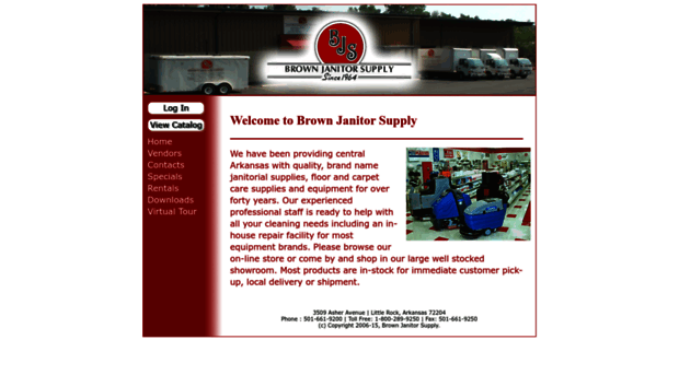 brownjanitorsupply.com