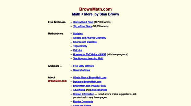 brownmath.com