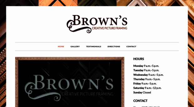 brownsframing.com