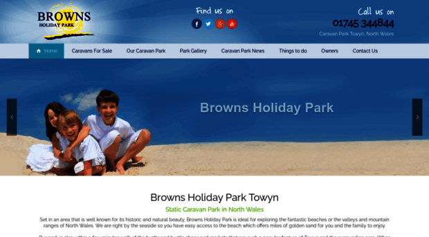 brownsholidaypark.co.uk