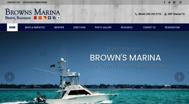 brownsmarinabimini.com