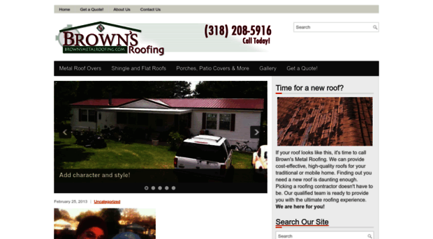 brownsmetalroofing.com