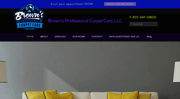 brownsprofessionalcarpetcare.com