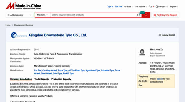 brownstone-tyre.en.made-in-china.com