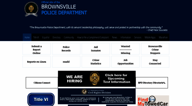 brownsvillepd.com