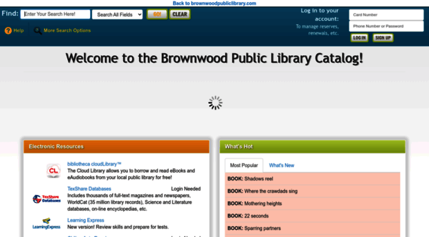 brownwood.biblionix.com