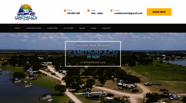 brownwoodsandybeachrvpark.com