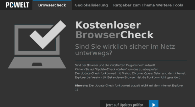 browsercheck.pcwelt.de