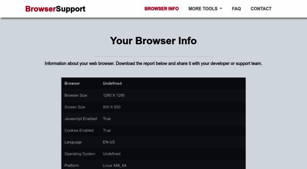 browsersupport.net